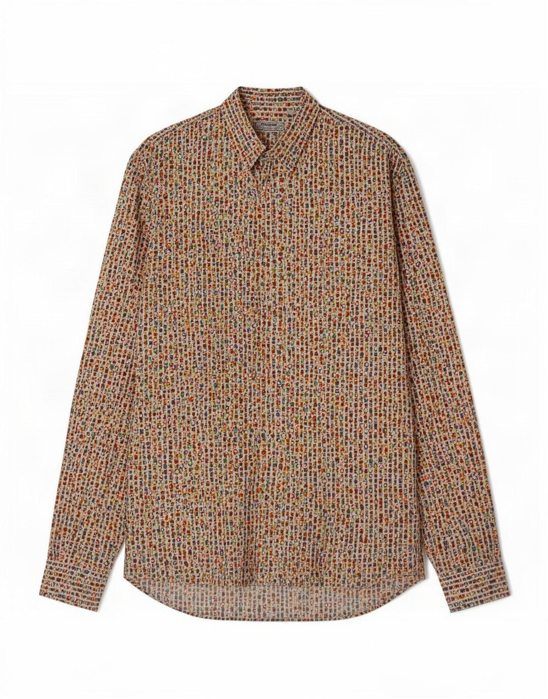Koszula męska Desigual XL, wielobarwna, geometryczna bawełna