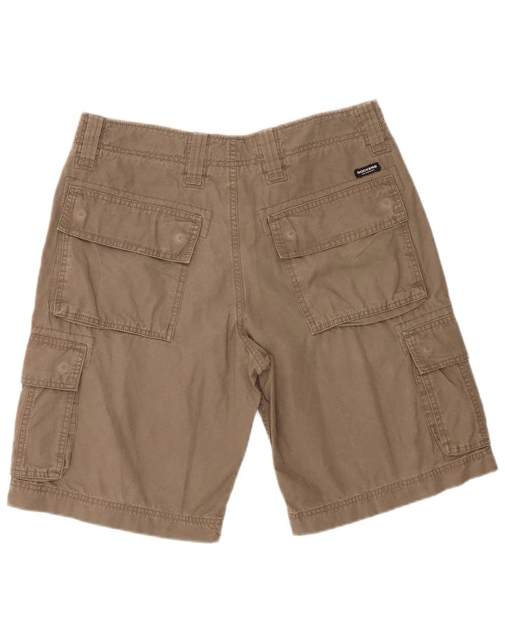 Męskie spodenki cargo Dockers Comfort Fit W31, średnia bawełna khaki
