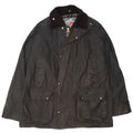 Męska kurtka z woskowanej bawełny Miller & Simons UK 42 XL, czarna