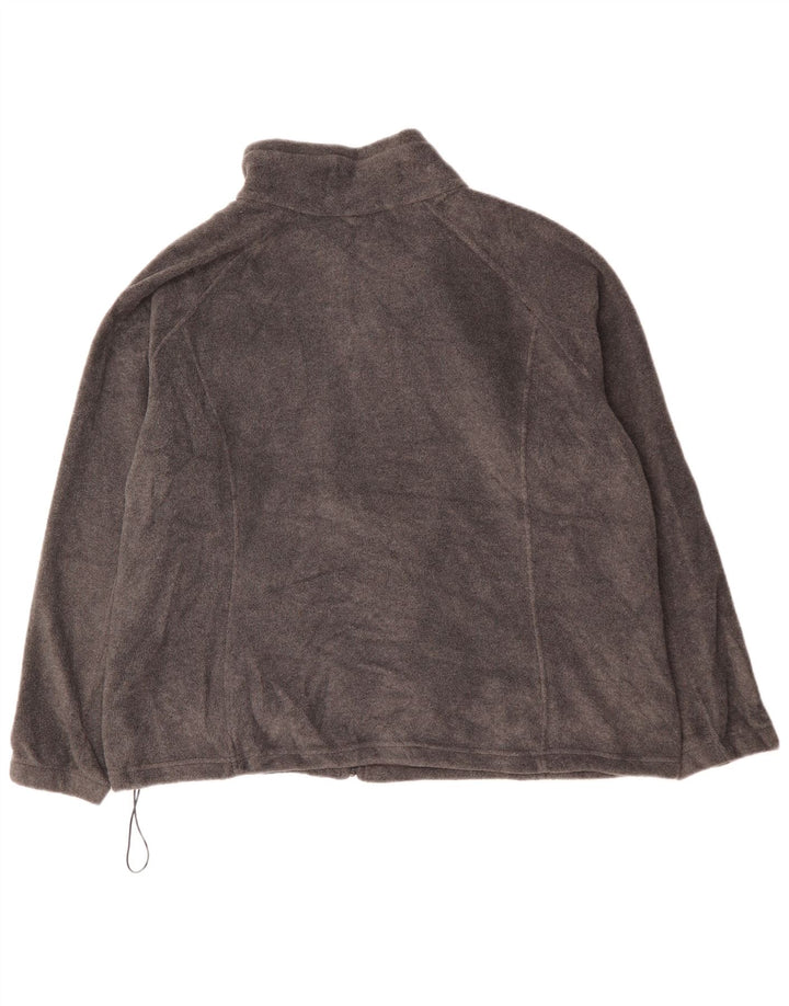 Męska kurtka polarowa Columbia UK 46 3XL Czarny poliester