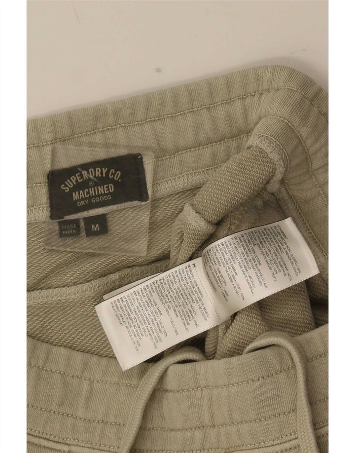 Męskie spodenki sportowe Superdry Cargo, średnia bawełna khaki