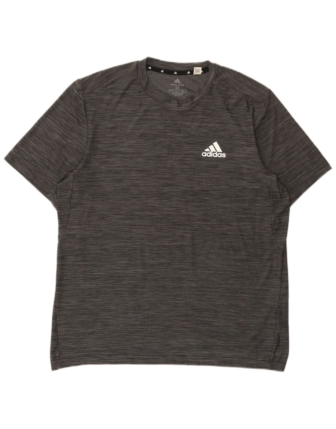 Męska koszulka Adidas Aeroready Top, średnia, szara, nakrapiana poliester