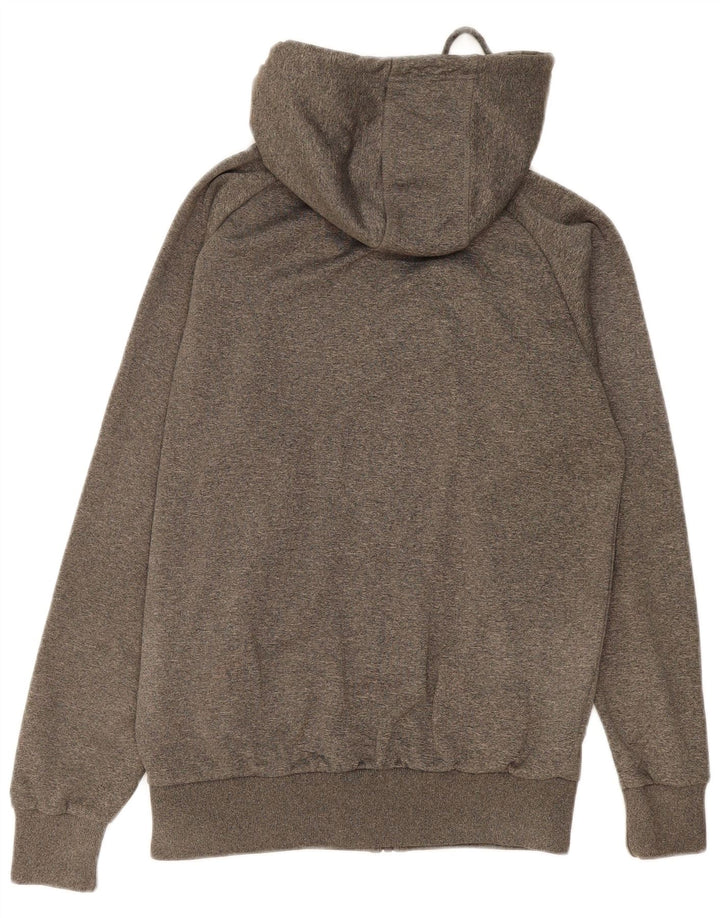 Męski sweter z kapturem i zamkiem błyskawicznym Ellesse, średni khaki, poliester