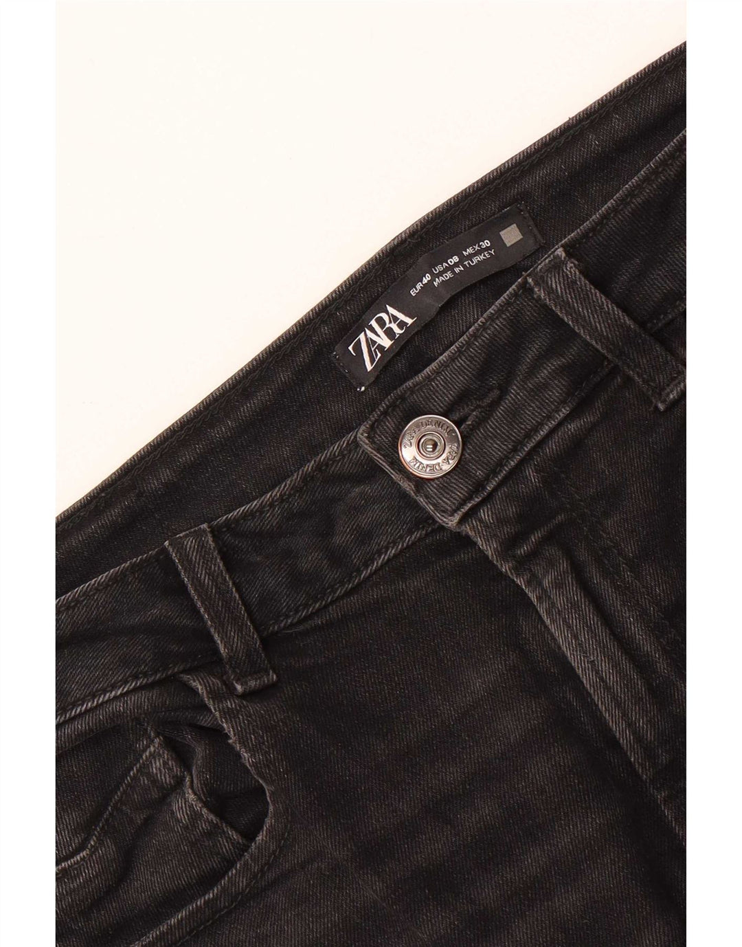 Dżinsy damskie Zara EU 40 Medium W30 L27 czarne