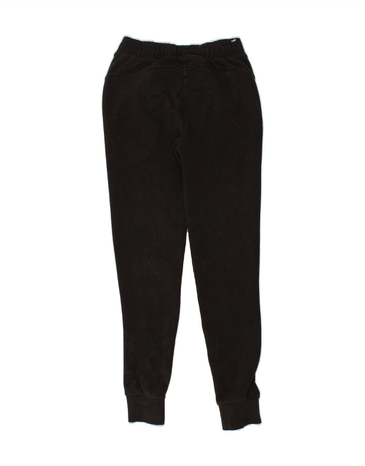 PUMA Mens Tracksuit Trousers Joggers Small Black Cotton Vintage Puma and Second-Hand Puma from Messina Hembry 