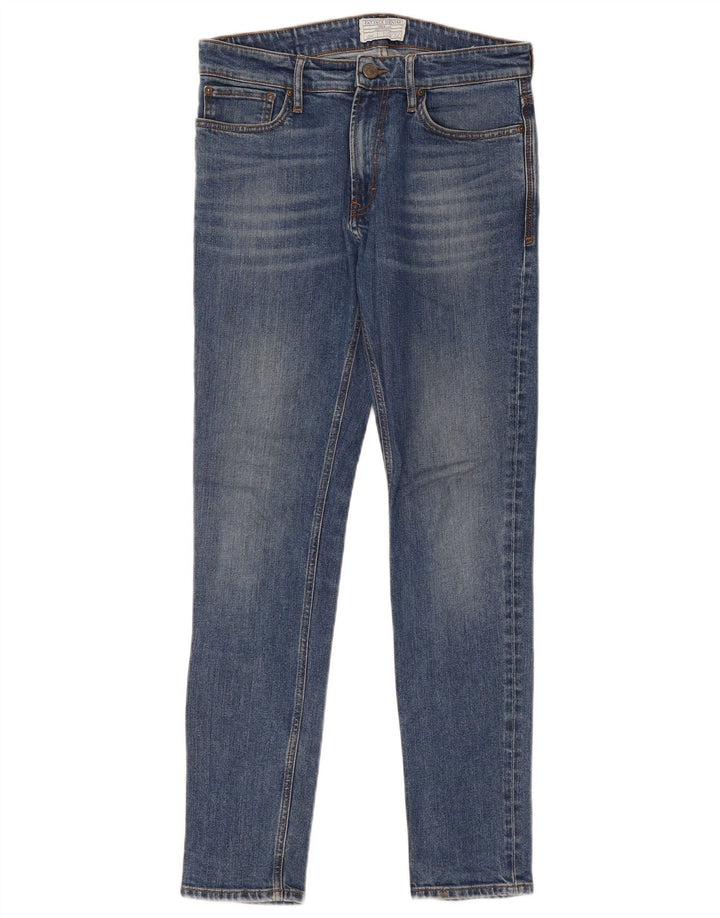 Damskie jeansy slim Fat Face W32 L32 Niebieskie bawełniane