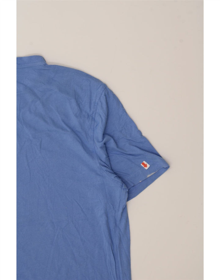 IZOD Mens T-Shirt Top Medium Blue Cotton Vintage Izod and Second-Hand Izod from Messina Hembry 