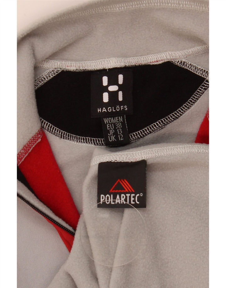 Damska bluza dresowa Polartec Haglöfs UK 12, średnia szarość
