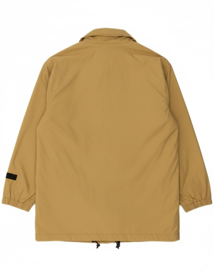 K-WAY Mens Windbreaker Jacket UK 40 Large Beige Polyester