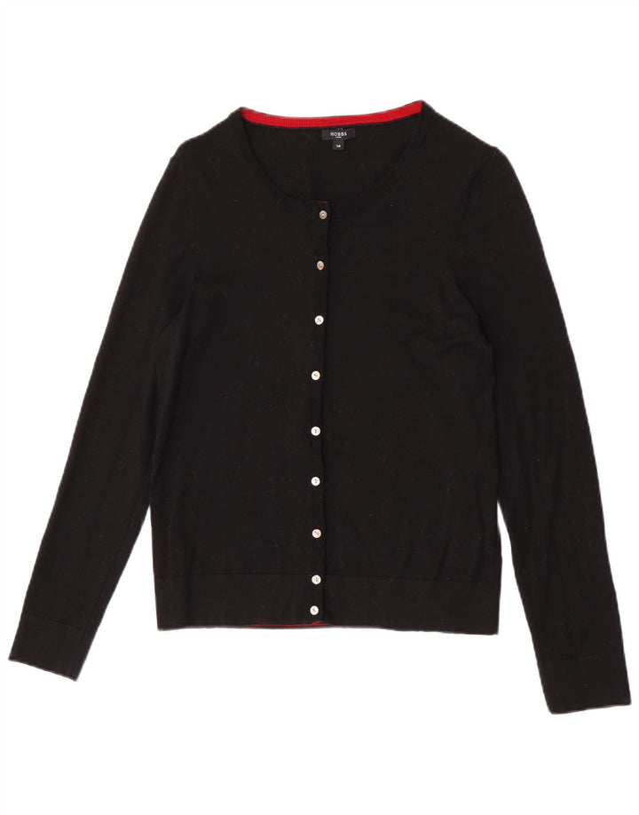Sweter damski Hobbs Cardigan UK 14, średnia czarna wełna