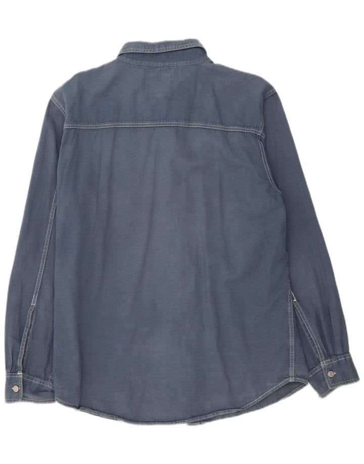 Męska koszula dżinsowa Levi's, duża, granatowa, bawełniana