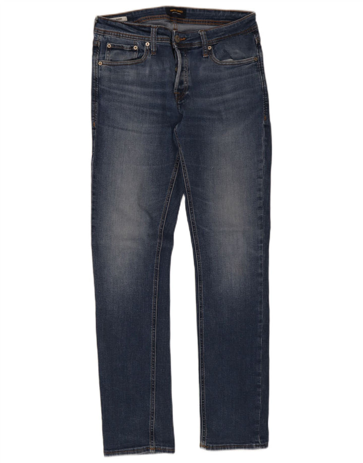 Męskie jeansy Jack & Jones GLENN Slim W31 L32 Niebieska bawełna