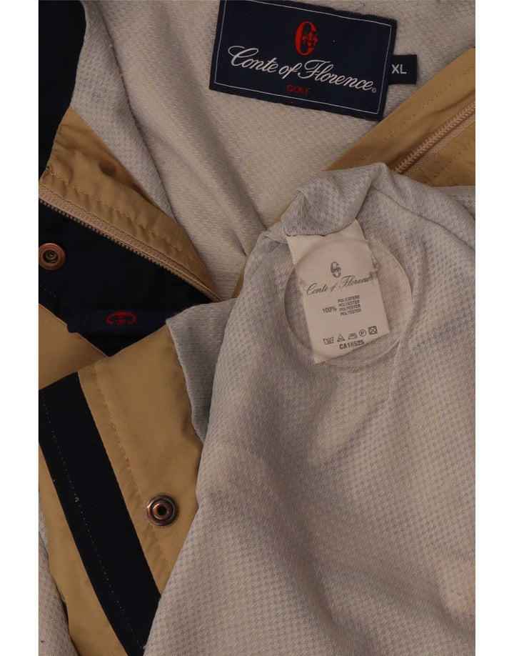 Damska kurtka przeciwdeszczowa Conte of Florence UK 18 XL, beżowy poliester