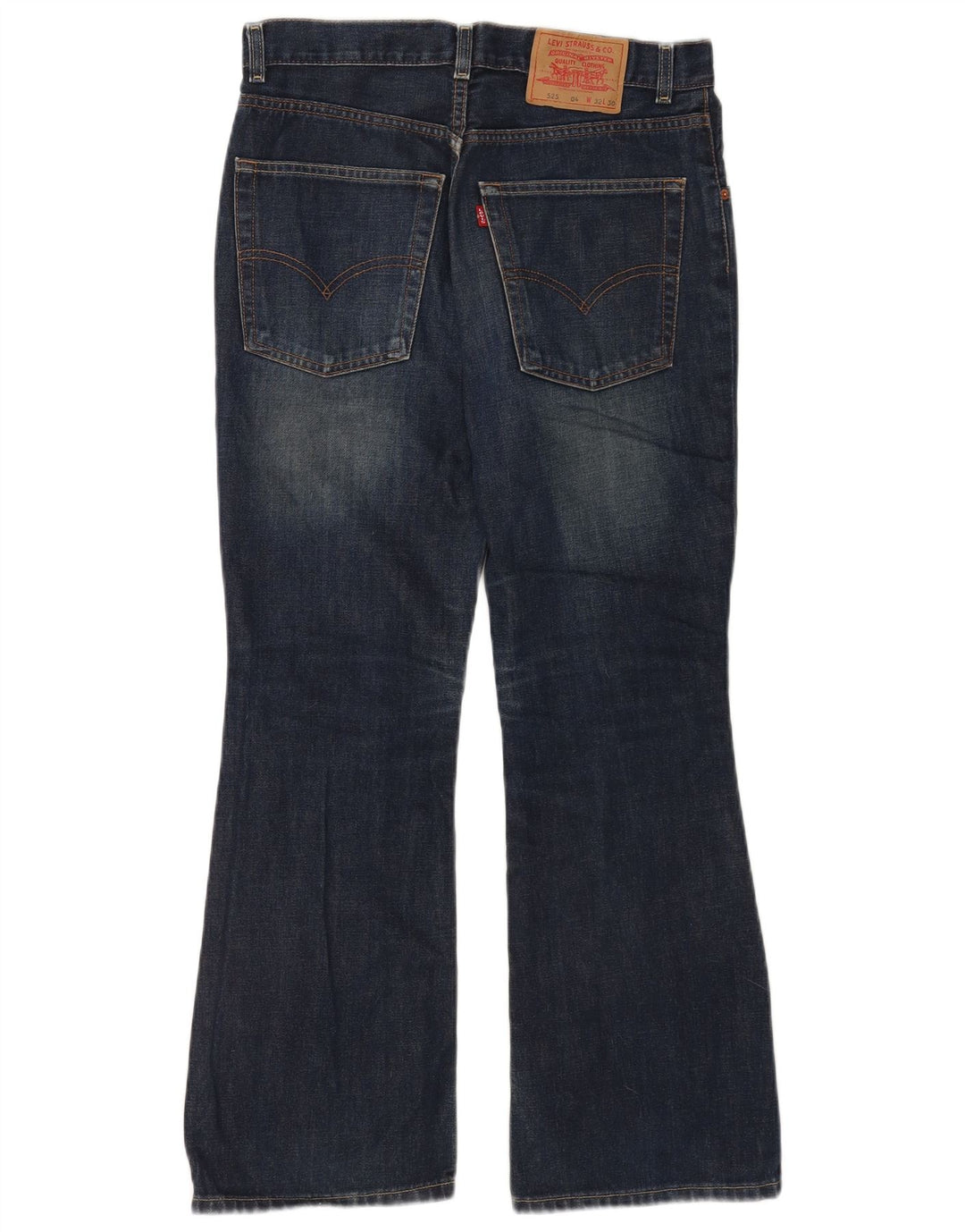 Męskie jeansy Levi's 525 Bootcut W32 L30 Niebieska bawełna