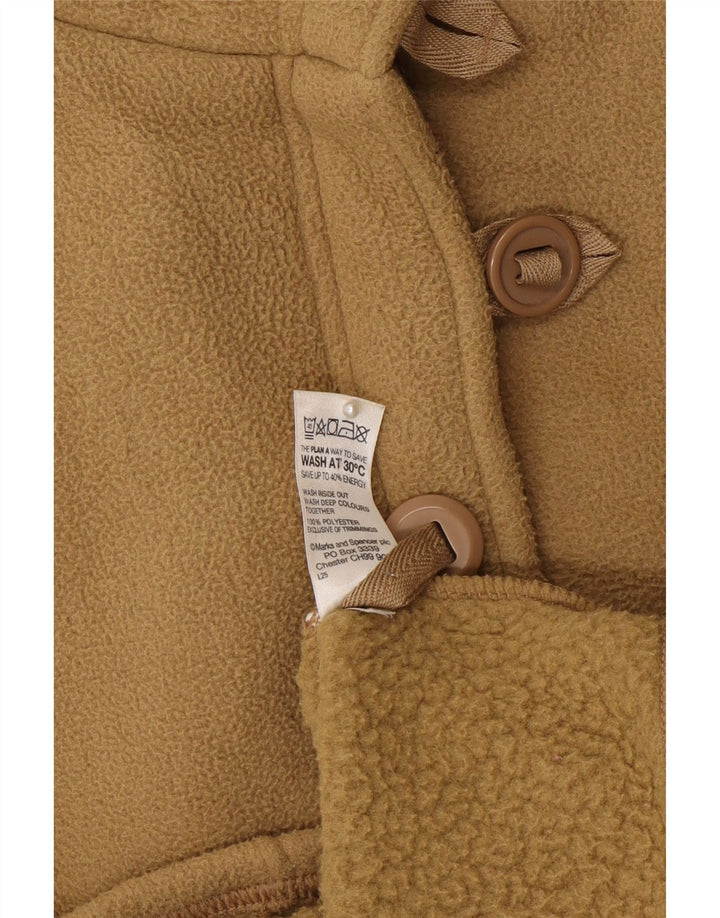 Damska kurtka polarowa Marks & Spencer UK 20 2XL Brązowa Poliester