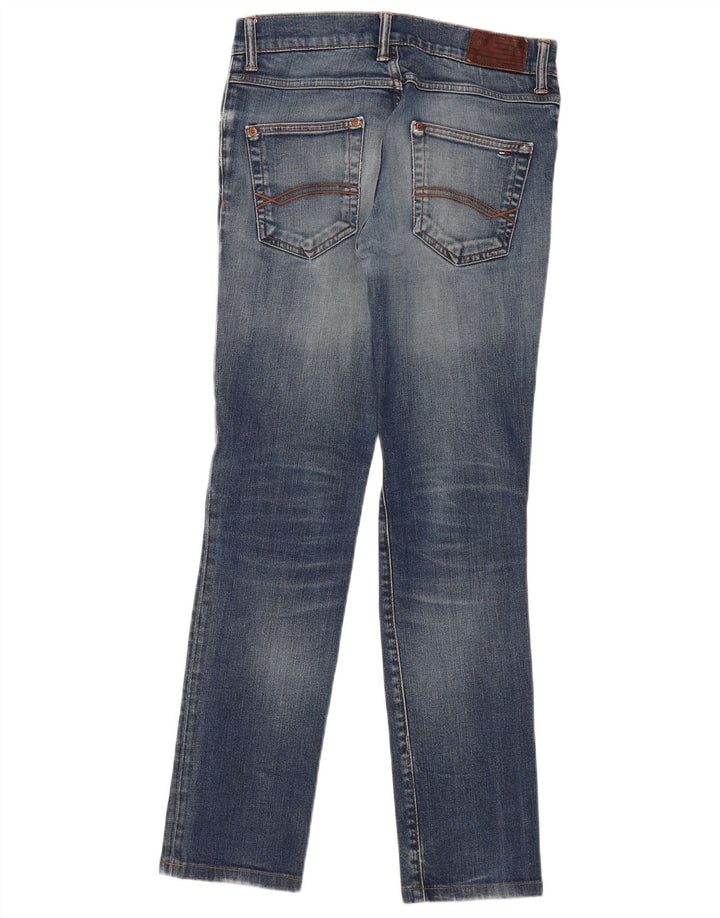 Damskie jeansy Slim Tommy Hilfiger W30 L31 Niebieskie bawełniane