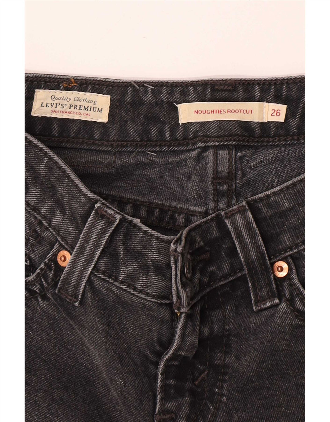 Damskie jeansy Levi's Bootcut W26 L29 Szare