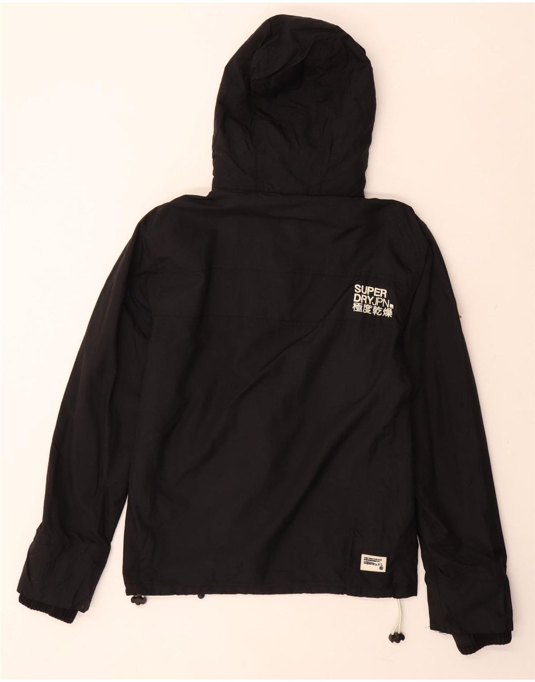 Męska kurtka wiatrówka Superdry The Windcheater Graphic UK 34 XS Czarna