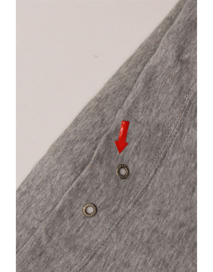 Legginsy damskie Ellesse UK 16, duże, szare, bawełniane