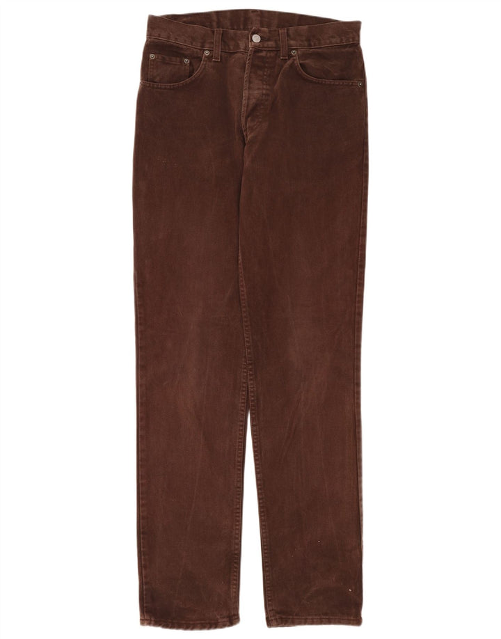 Męskie dżinsy Levi's 448 Straight W32 L34 Brązowa bawełna