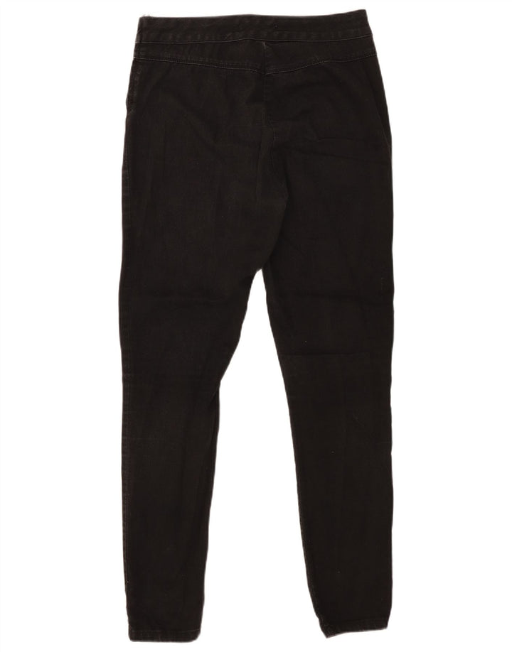 Damskie jeansy Jeggings Zara, duże, W30 L29, czarne, bawełniane