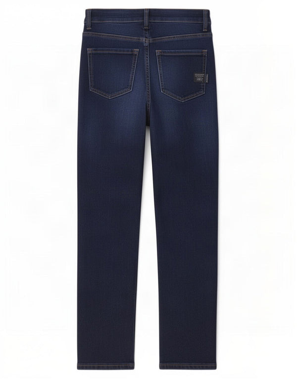 Marks & Spencer Damskie Sienna Straight Jeans UK 8 Small W26 L25 Granatowe