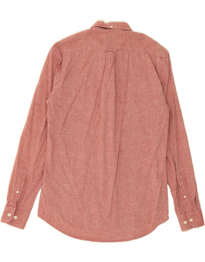 FARAH Mens Slim Fit Shirt Small Pink Cotton Vintage Farah and Second-Hand Farah from Messina Hembry 