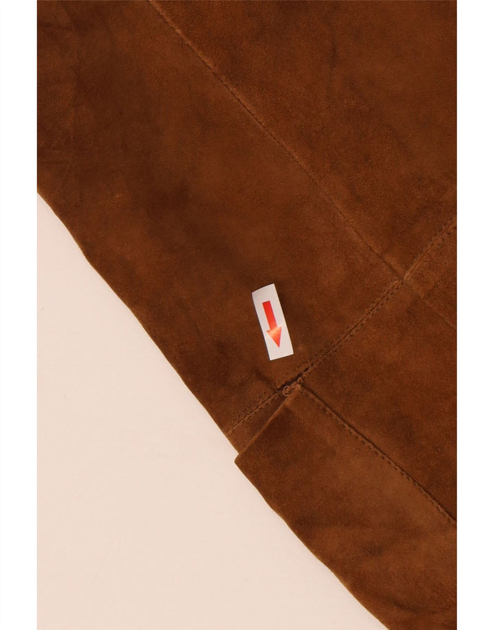 Vintage męska marynarka zapinana na 1 guzik, UK 36 Small Brown