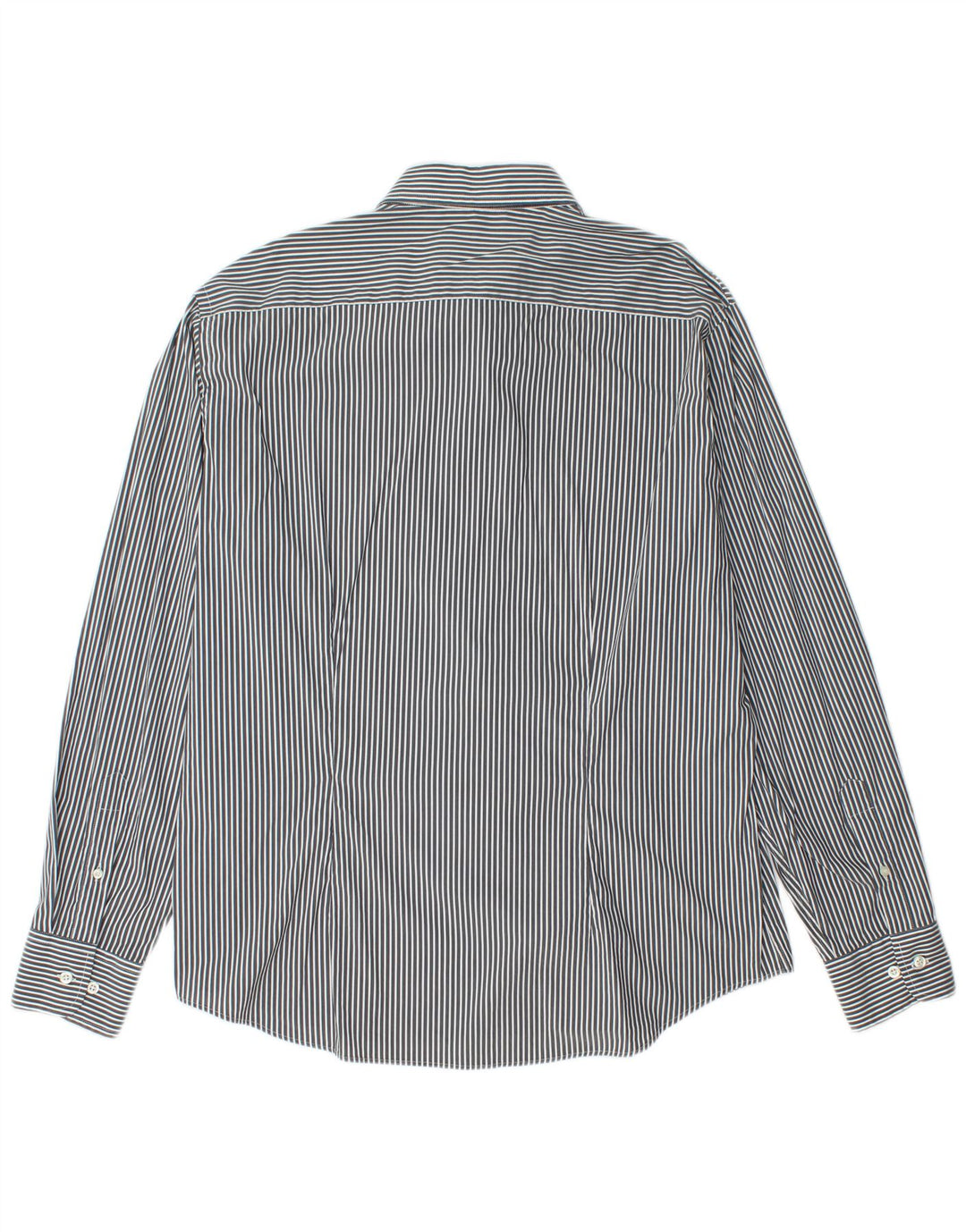 Koszula męska Fred Perry Slim Fit 2XL, granatowa, bawełniana w prążki