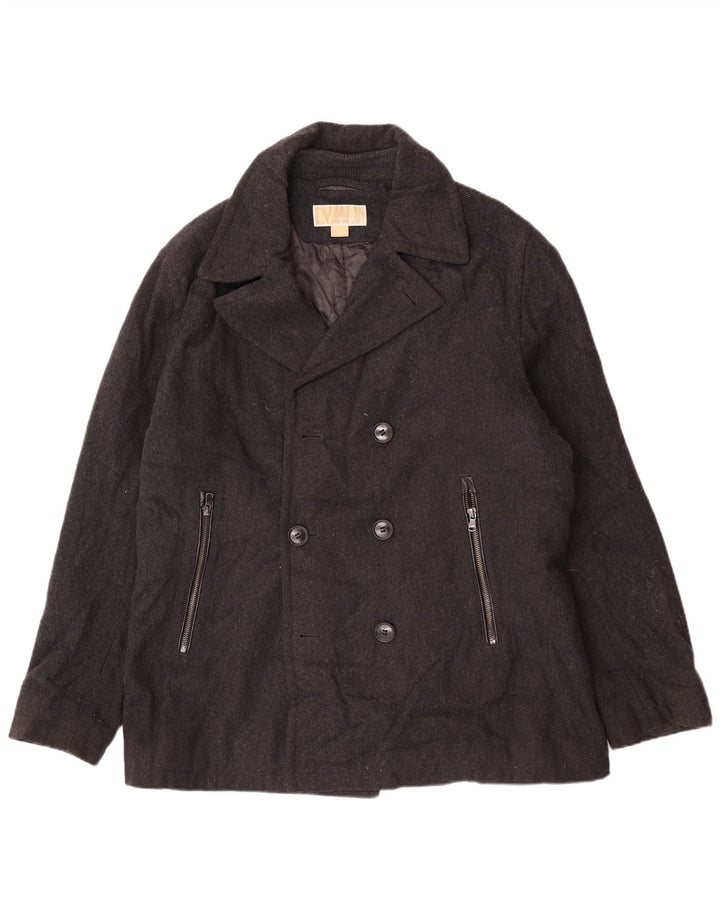 Płaszcz męski Michael Kors Pea Coat UK 40, duży, szary, wełniany, klasyczny