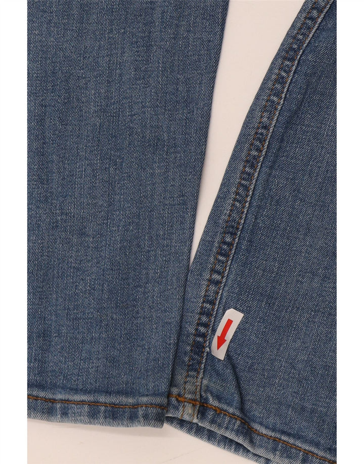 Jack & Jones Męskie Liam Distressed Skinny Jeans W30 L32 Niebieski