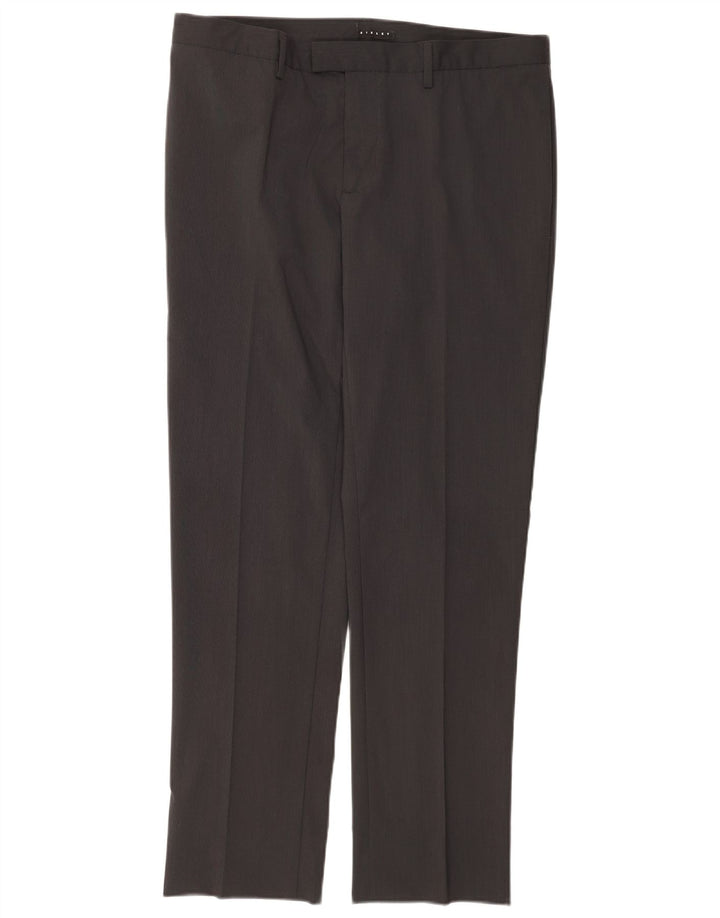 Dwuczęściowy garnitur męski Sisley IT 52 XL W36 L32 Szary poliester
