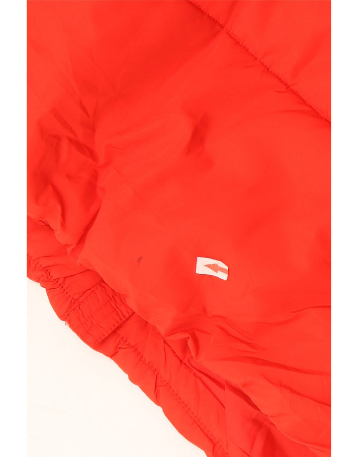 Damska ocieplana kurtka z kapturem Marks & Spencer UK 22 3XL Czerwony poliester