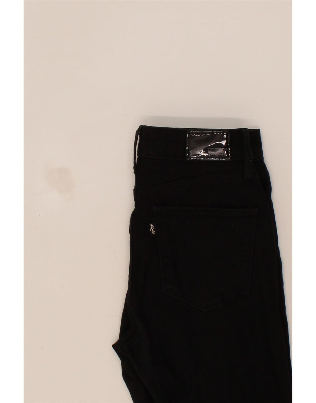 LEVI'S Womens Skinny Jeans W25 L34 Black Cotton Vintage Levi's and Second-Hand Levi's from Messina Hembry 