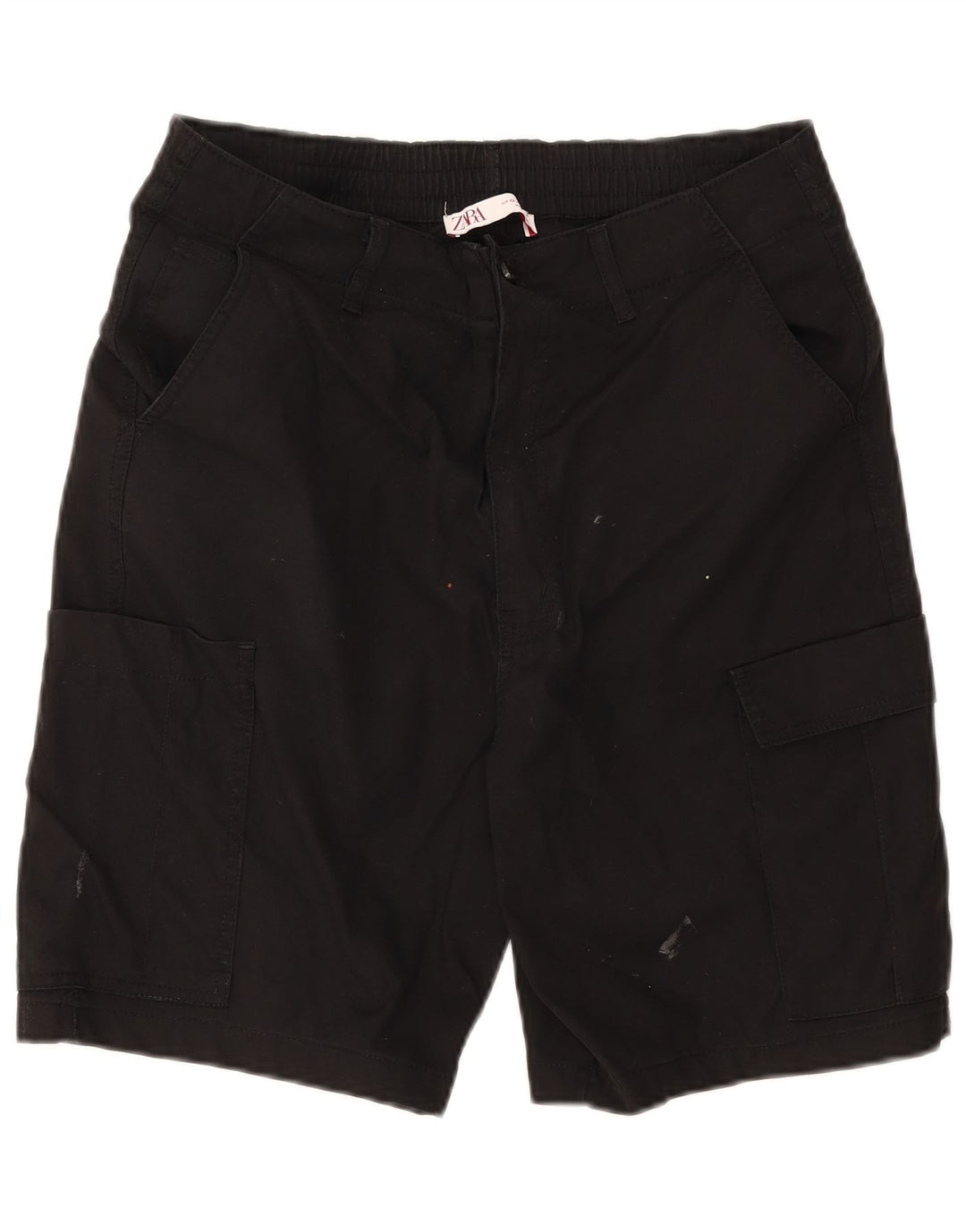 Męskie spodenki cargo Zara EU 42 Large W32 czarne