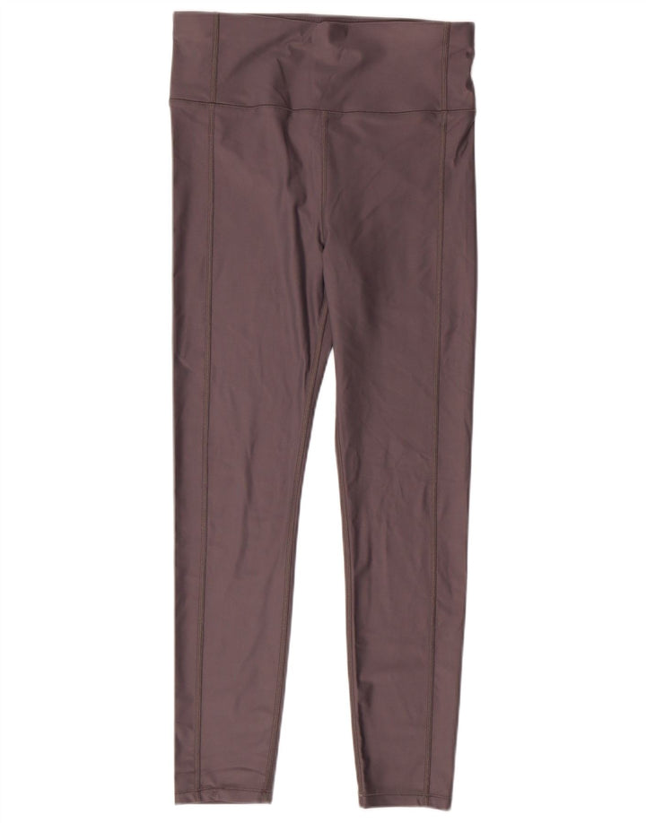 Legginsy damskie SWEATY BETTY London UK 12, średnioszary poliamid