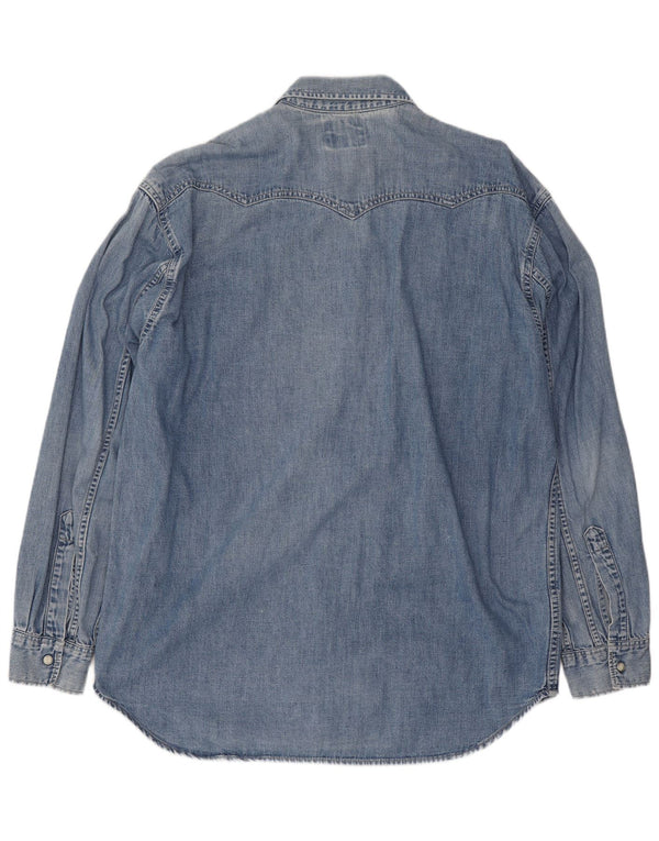 Męska koszula dżinsowa Levi's, duża, niebieska, bawełniana