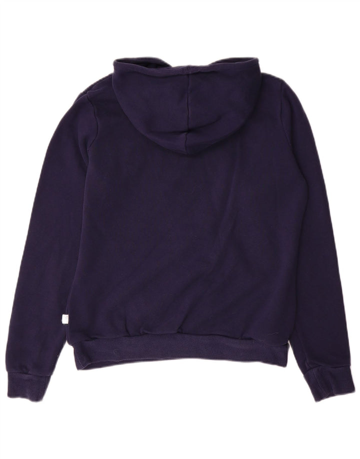 Damski sweter z kapturem i grafiką PUMA UK 12, średni granatowy poliester