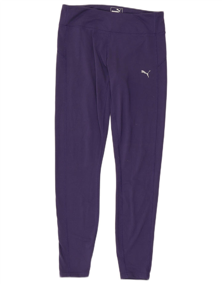 Legginsy Damskie Puma UK 12 Średni Fioletowy Poliester
