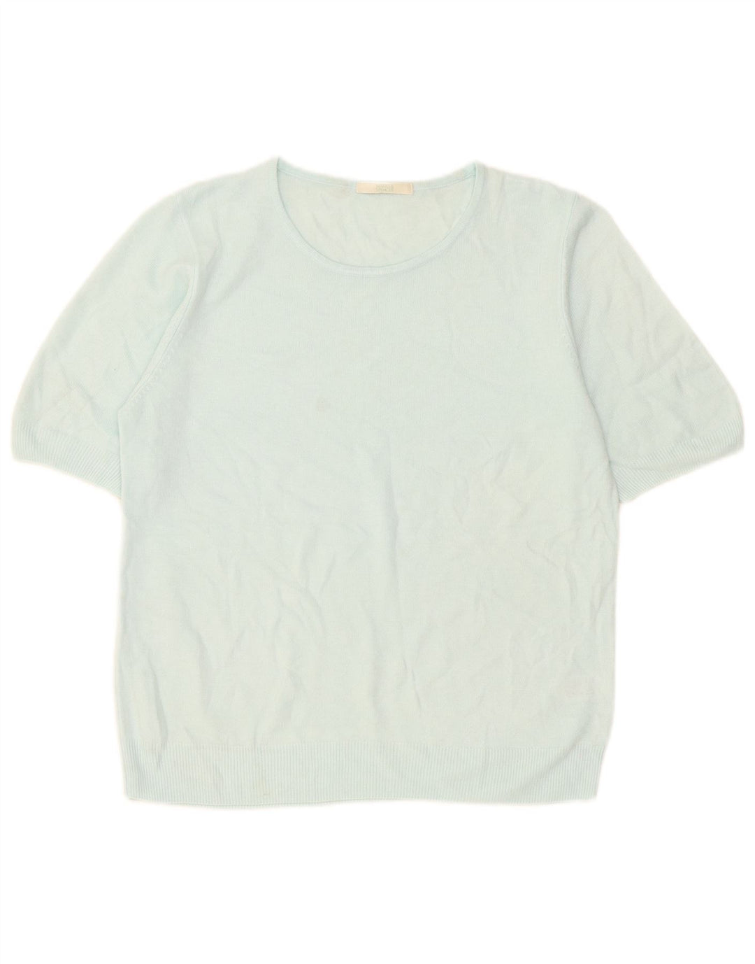 Marks & Spencer Damski sweter z dekoltem w łódkę, UK 16, duży niebieski