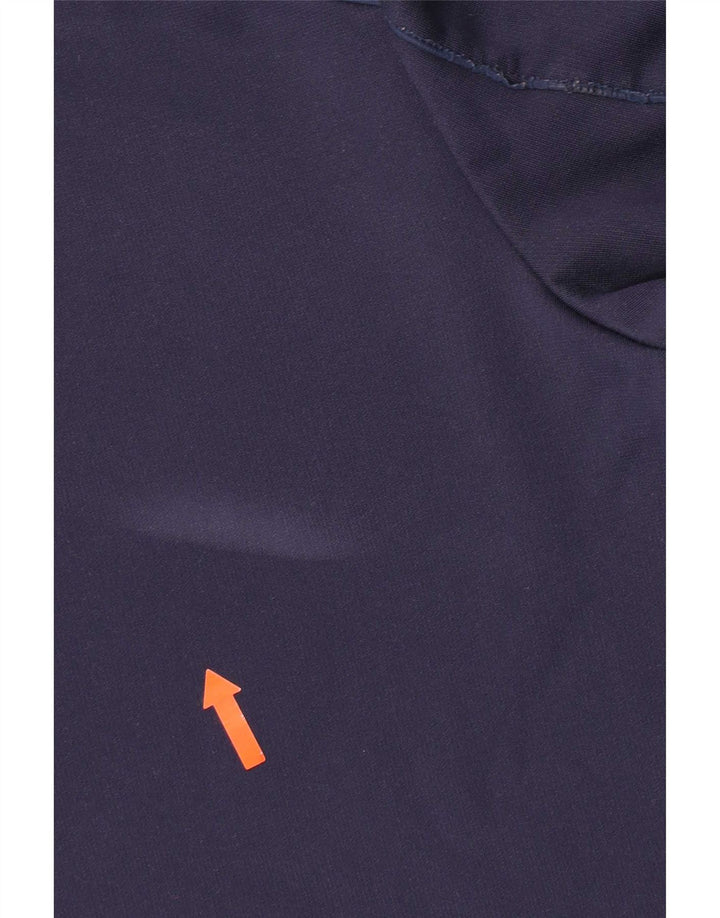 Lyle & Scott Mens Sweatshirt Jumper Large Navy Blue Polyester
