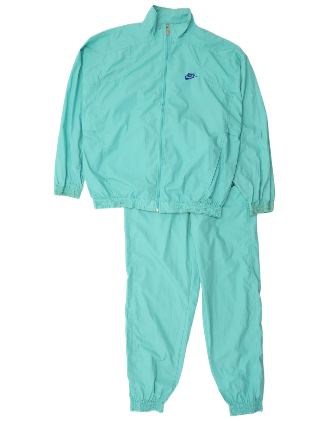 Pełny dres męski Nike, duży, turkusowy poliester