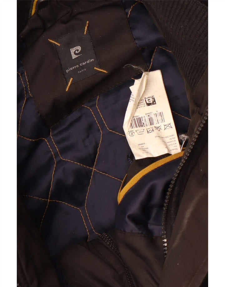 Płaszcz męski Pierre Cardin typu pea EU 52 XL, szara wełna