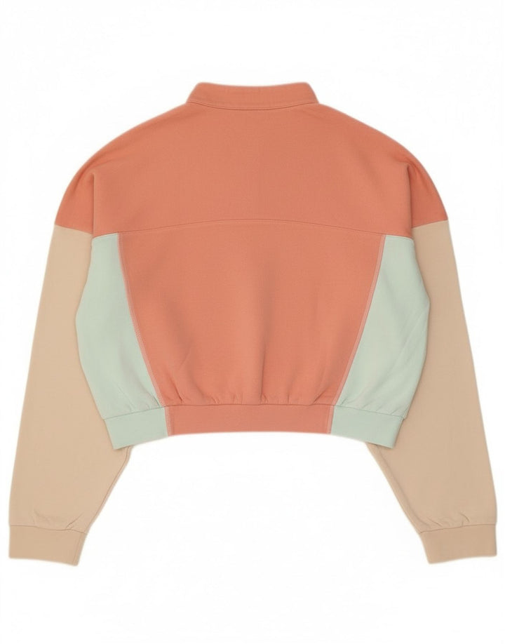 Bluza damska Adidas Oversized Crop Jumper UK 14 Średni Róż