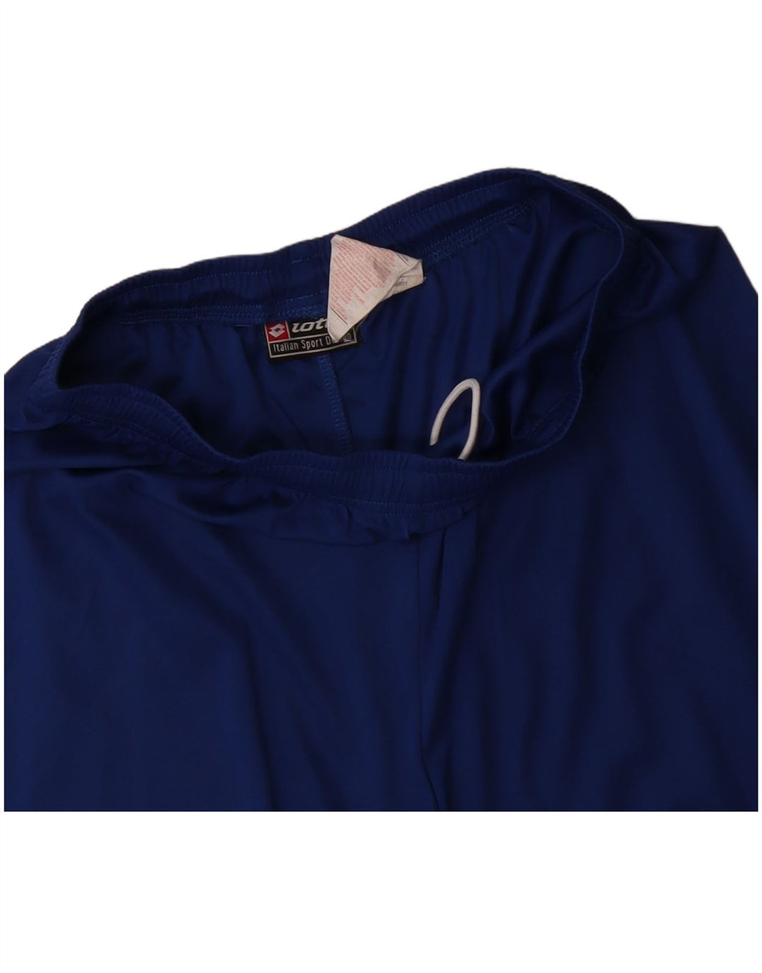 Męskie spodenki sportowe LOTTO z grafiką, średni niebieski, poliester