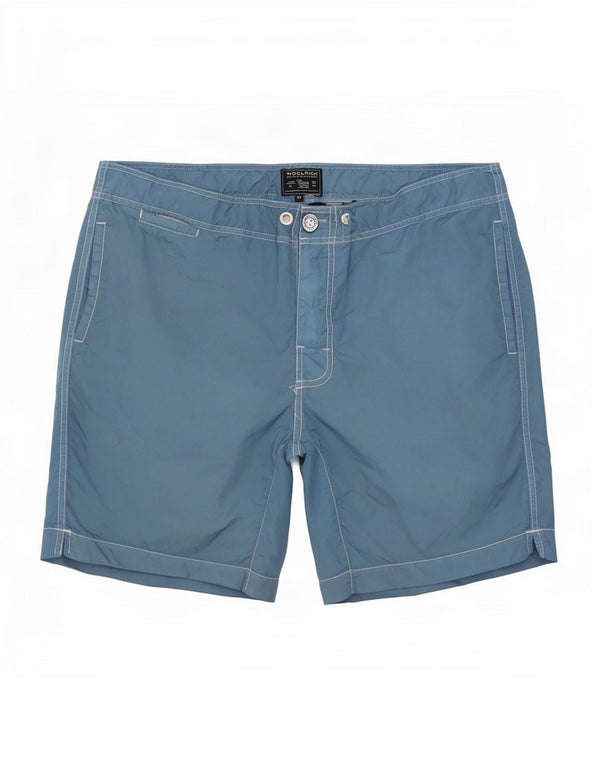 Woolrich Mens Swimming Shorts Large Blue Nylon