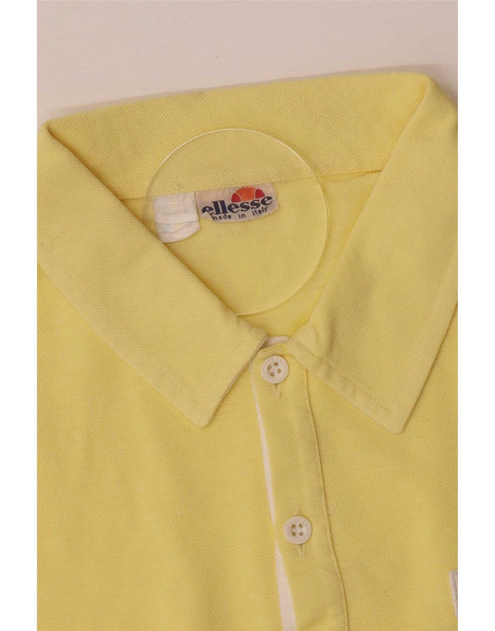 Męska koszulka polo Ellesse IT 48 Średni żółty