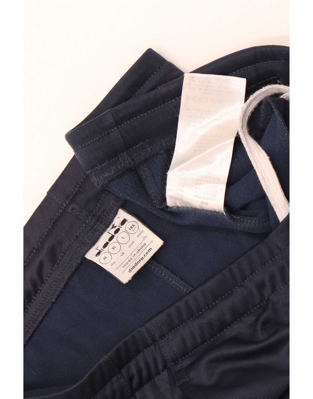 Męskie spodnie dresowe Diadora Joggers XL Granatowy poliester