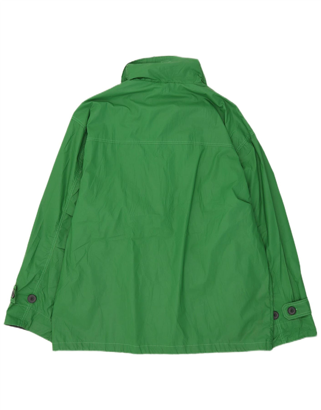 Męska kurtka z kapturem w stylu vintage, UK 42 XL, zielony poliester