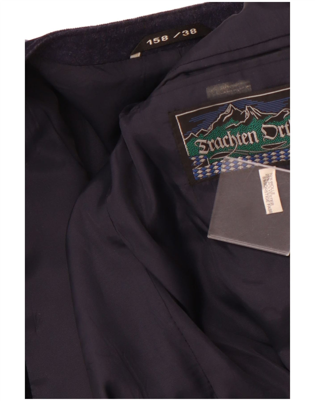 Damska marynarka VINTAGE IT 38 XS w kolorze granatowym